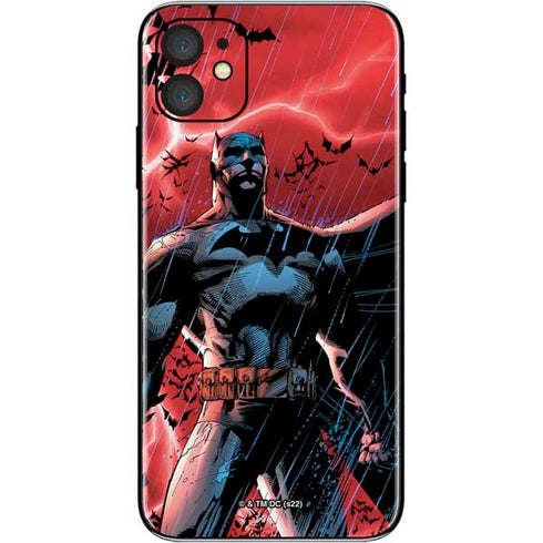 DC Comics Batman All Star Batman & Robin, the Boy Wonder Cover #2 By Jim Lee iPhone 11 Skin